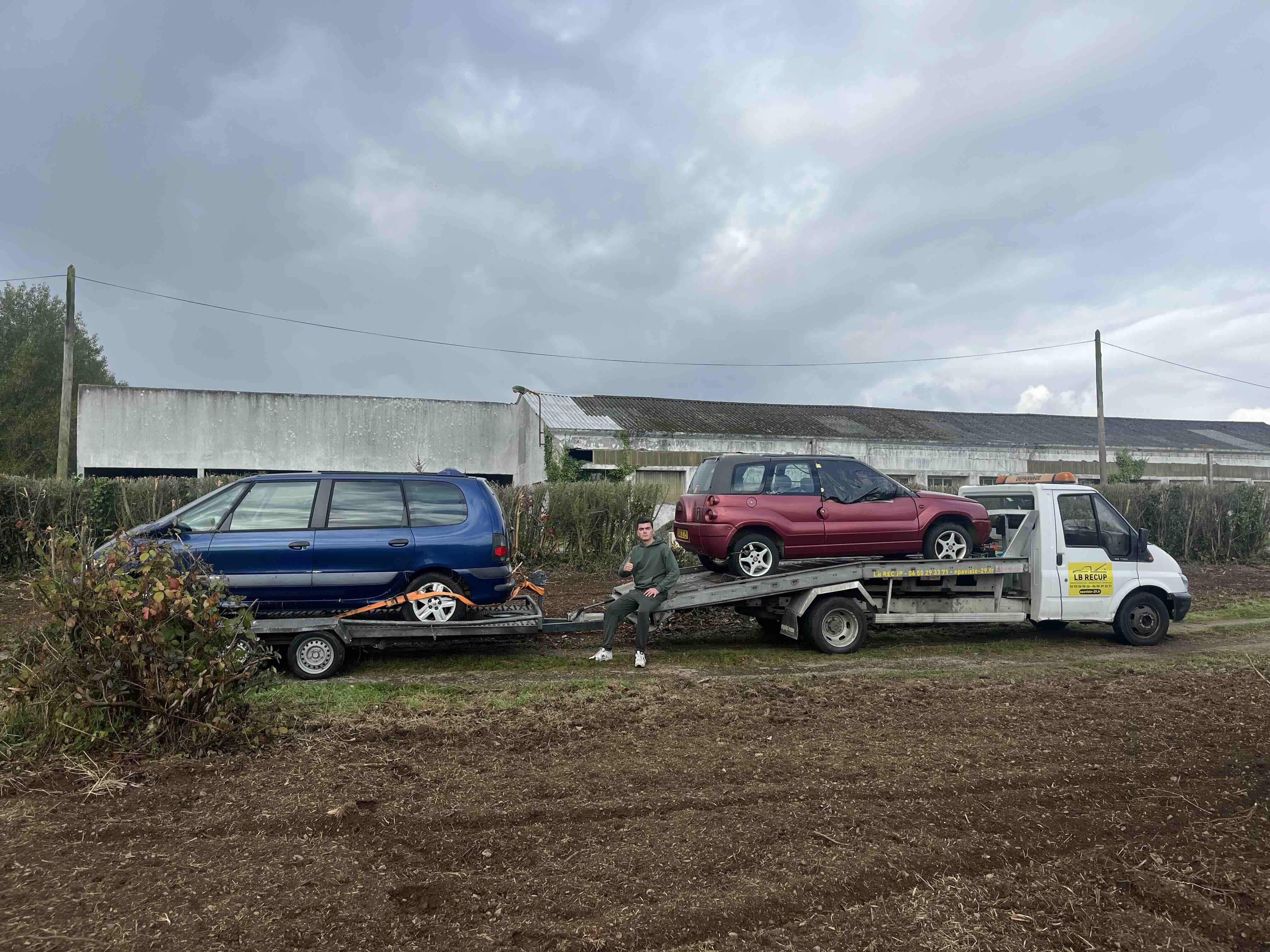 2 épaves sur les plateaux à brest